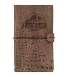 Grupo Erik Jurassic Park Travel Journal | PU Leather Journal Notebook | Diary Journal | Jurassic Park Notebook | Jurassic Park Gifts | Jurassic Park Merchandise
