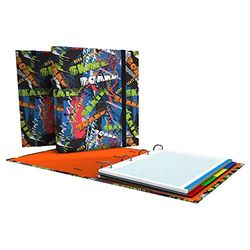 Grafoplas – Carpebook A4 4 ringar 35 mm påfyllning 100hj 90 g skate sports, flerfärgad (88102652)