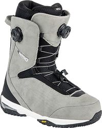 Nitro Chase Dual Boa, All Mountain Freeride Freestyle Premium Boot Snowboardboot, Stone, MP 32.5 // EU 48 2/3 // US 14,5
