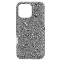 Swarovski Custodia per smartphone High, iPhone 16 Pro Max, Tono argentato