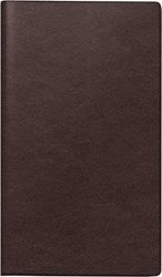 rido/idé Monthly calendar model TM 12 2024, 2 pages = 1 month, sheet size 8.7 x 15.3 cm, wine red