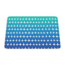 Bonamaison, Tapis de Souris Rectangle Imprimé Numériquement, Fond Antidérapant, pour Bureau et Maison, Taille: 22x18cm