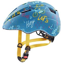 uvex kid 2 cc - lichte fietshelm voor kinderen - individueel passysteem - uitbreidbaar met led-licht - let's ride - 46-52 cm