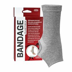 Antar Bambú Fibra Tobillo Vendaje, Mediano, Gris