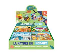 La nature en pop-up !: Coffret en 16 volumes