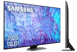 SAMSUNG TV QLED 2023 98Q80C - Smart TV de 98", Direct Full Array, Quantum HDR 1500, 60W con Dolby Atmos, Procesador QLED 4K y Motion Xcelerator Turbo+