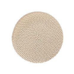 douceur d'intérieur, Set de Table (Diamètre 38 cm) Mezia, Fibre Papier