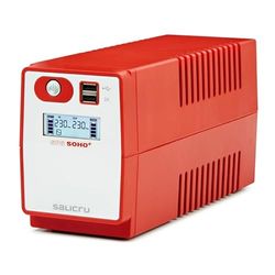 Alimentation 650 VA, Protection Contre Les surtensions, régulateur de Tension, idéal pour l'équipement Informatique et Le Bureau à Domicile.