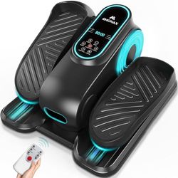 Amonax Motorizzato Macchina Ellittica, Ellittica Da Casa Seduta, Pedaliera Elettrica per Riabilitazione, Cardio Cyclette Ellittica, Mini Cyclette Pedaliera Elettrica Pedaliera per Anziani