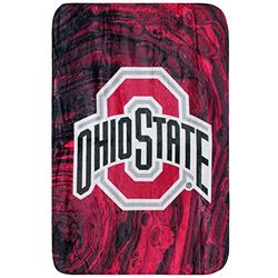 College Covers Ohio State Buckeyes - Manta Suave Sublimada, 42 x 60 Pulgadas