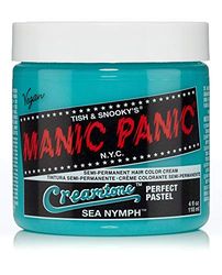 Manic Panic Sea Nymph Pastel Classic Creme, Vegan, Cruelty Free, Green Semi Permanent Hair Dye 118 ml