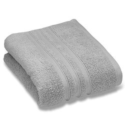 Catherine Lansfield Zero Twist Pair de gant de bain, Argent