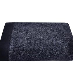 Drift Home - Abode Eco - 80% BCI katoen, 20% gerecycled polyester badhanddoek - 70 x 130cm in Navy
