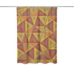 Bonamaison Shower Curtain, Polyester, Multicolor, 150x200