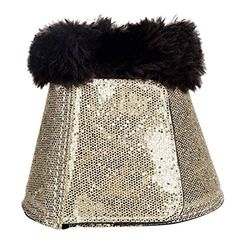 HKM Glitter Hoefbellen Goud Xl