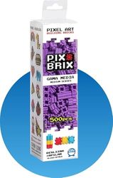 Cefa Toys - PIX Brix Pixel-Art Set, 500 stuks, PURPURAS, middelgroot, kleur (57004)