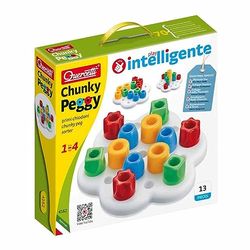 Quercetti - 13/4162 - Juego Encajables Geokid Daisy Basic Quercetti 12m+ , color/modelo surtido