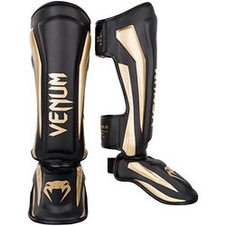 Venum Elite caneleiras, unissexo adulto, preto / dourado, L