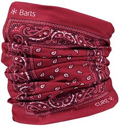 Barts Scaldacollo Multicol, Bufanda Unisex adulto, Rojo (Rosso Paisly 5), Talla única