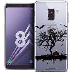 Caseink fodral för Samsung Galaxy A8 (2018) A530 (5.6) fodral [kristallgel HD halloween kollektion design Devil's Tree - mjuk - ultratunn - tryckt i Frankrike]
