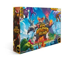 iello King of Monster Island familiespel, voor 1 tot 5 spelers