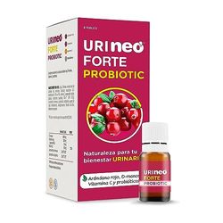 NEO | Urineo Forte Probiotic | Probióticos Mujer | 8 Viales | D-Manosa y Arándano Rojo Americano | Ayuda a Disminuir la Cistitis e Infecciones Urinarias que Cursan con Infecciones Vaginales