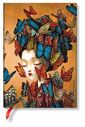 Paperblanks Softcover Flexis Madame Butterfly | Unlined | Midi (130 × 180 mm)