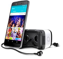 Alcatel Idol 4+ smartphone (13,2 cm (5,2 inch) touchscreen, Android, 16 GB intern geheugen, Android OS) donkergrijs