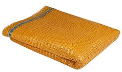 Windhager 06395 Lot de 10 Sacs en Filet pour Oignons, Pommes de Terre, Légumes et Bois de Cheminée - Orange, 50 x 0,2 x 80 cm