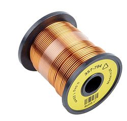 RS PRO Alambre de cobre PUR barnizado, diámetro 1,33 mm/1,3 mm², 16 AWG, bobina de 40 m