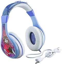 Disney Casque Reine des Neiges 2 kidsafe, FR-140, Bleu, Enfant avec limiteur de volume parental
