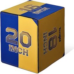 Yes4All 3-in-1 zachte plyo box houten kern, schuim plyometrische doos voor thuis gym en outdoor workout - 16 x 14 x 12 - Alley OOP