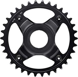 Shimano STEPS Unisex's SMCRE7012B2DGL Jassen & Gilets, Zwart, 42 tanden
