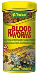 FD Blood Worms 250ml / 17g - Alimento en Forma de Larvas de Mosca liofilizadas para Reptiles y Anfibios