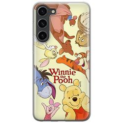 ERT GROUP mobile phone case for Samsung S23 original and officially Licensed Disney pattern Winnie the Pooh & Friends 046 optimally adapted to the shape of the mobile phone, case made of TPU