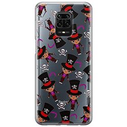 ERT GROUP mobiltelefonfodral för Xiaomi REDMI NOTE 9 PRO/ 9S originalt och officiellt licensierat Disney mönster Dr. Facilier 002 anpassad till formen på mobiltelefonen, gedeeltelijk transparant