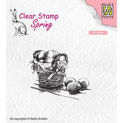 Nellies Choice Clearstamp - Spring Easter Eggs