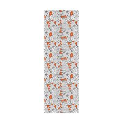Passatoia da cucina, 100% Made in Italy, Tappeto antimacchia con stampa digitale, Runner antiscivolo e lavabile, Modello Geometrico - Devota, cm 100x52