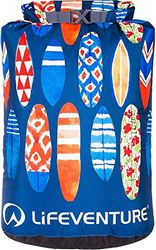 Lifeventure Unisex's 100 procent waterdichte 25L droogzak met surfboardprint, ideaal voor paddleboarden, kajakken, zwemmen, strand, 15 liter