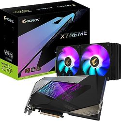 Gigabyte NVIDIA GeForce RTX 4070 Ti XTREME WATERFORCE grafikkort - 12 GB GDDR6X, 192-bitars, PCI-E 4.0, 2700 MHz kärnklocka, 3x DP 1.4, 1x HDMI 2.1a, NVIDIA DLSS 3 - GV-N407TAORUSX W-12GD