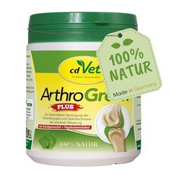 cdVet Natural Products ArthroGreen plus 330 g - optimally supports the musculoskeletal system and joints in acute phases - nutrition-related support - for the strength of bones and cartilage