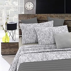 Italian Bed Linen lençol de cama de fantasia em microfibra estampada