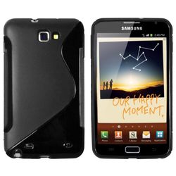 mumbi skal kompatibel med Samsung Galaxy Note Handy Case mobiltelefonskal, svart
