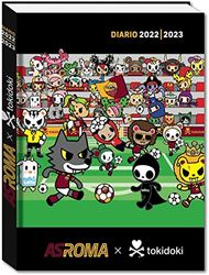 AS ROMA Calcio x TOKIDOKI School Diary - 16 Months Standard - Diary, Children's and Children's Diary - Glossy Padded Cover