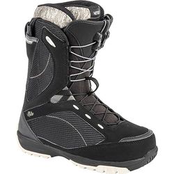 Nitro Damer Monarch TLS '24 All Mountain Freestyle snabbsnörningssystem båt snowboardbåt, svart sand, MP 25,5 // EU 39 1/3 // US WMN 8
