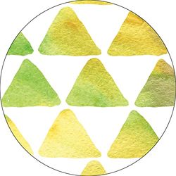 Bonateks, Ronde digitaal bedrukte muismat, antislip onderkant, voor kantoor en thuis, diameter: 22 cm