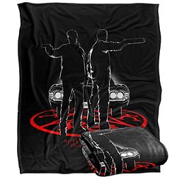 SUPERNATURAL Silky Touch Super Soft Throw Blanket 152 x 127 cm