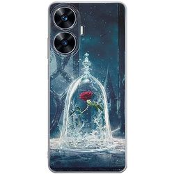 ERT GROUP Funda para teléfono móvil Realme C55 Original y con Licencia Oficial de Disney con diseño Beauty and The Beast 002 Adaptada a la Forma del teléfono móvil, Funda Hecha de TPU