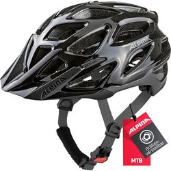 ALPINA Unisex - Adultos, Mythos 3.0 Casco de Bicicleta, Black-Anthracite, 57-62 cm