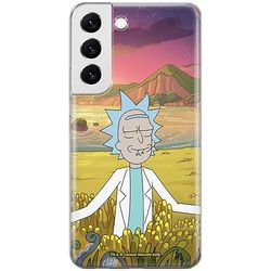 ERT GROUP mobiltelefonfodral för Samsung S22 originalt och officiellt licensierat Rick and Morty mönster Rick & Morty 047 anpassad till formen på mobiltelefonen, fodral tillverkad av TPU-plast